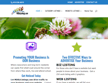 Tablet Screenshot of mdbizlistings.com